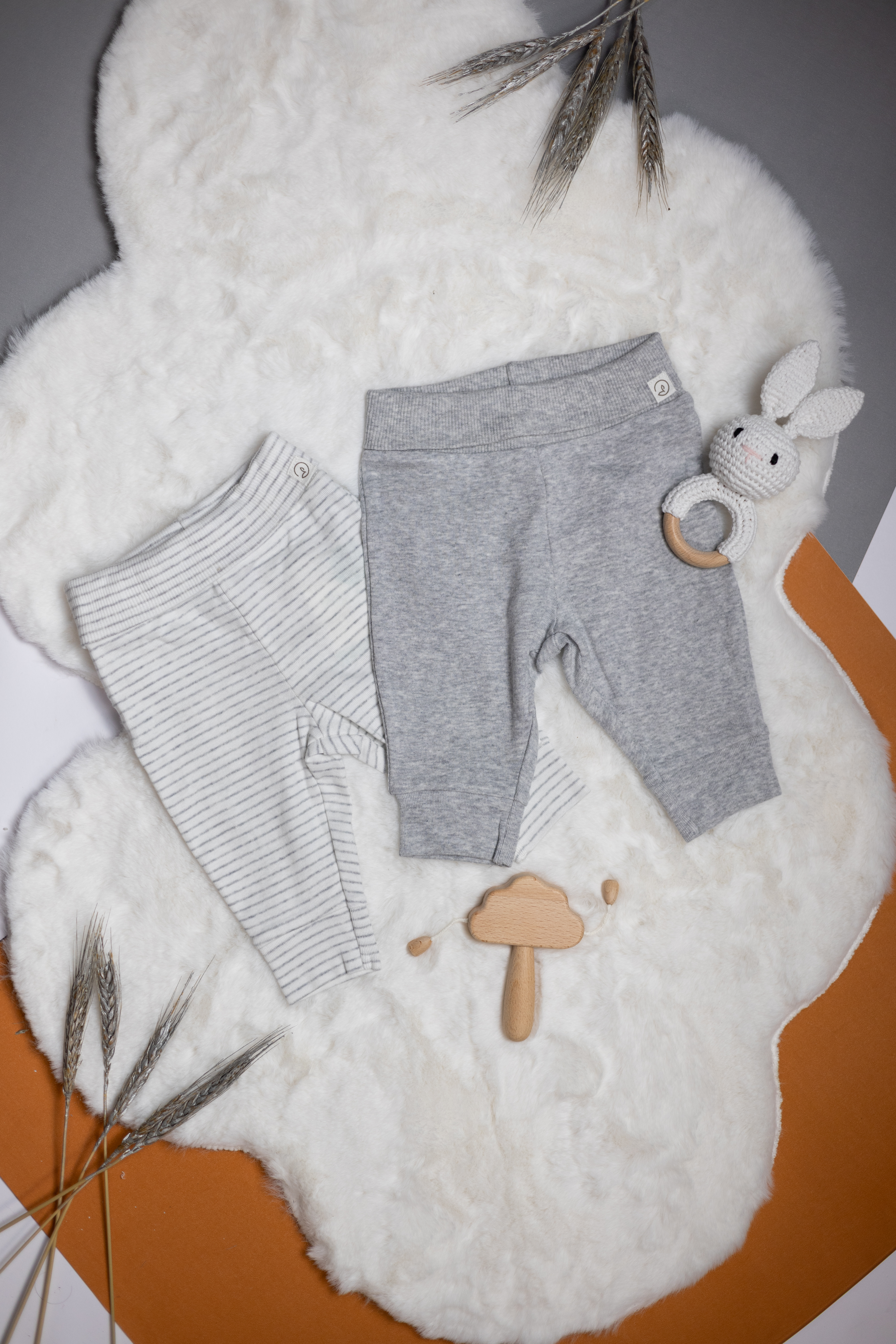 Set de 2 Joggers Evolutivos de Algodón Orgánico