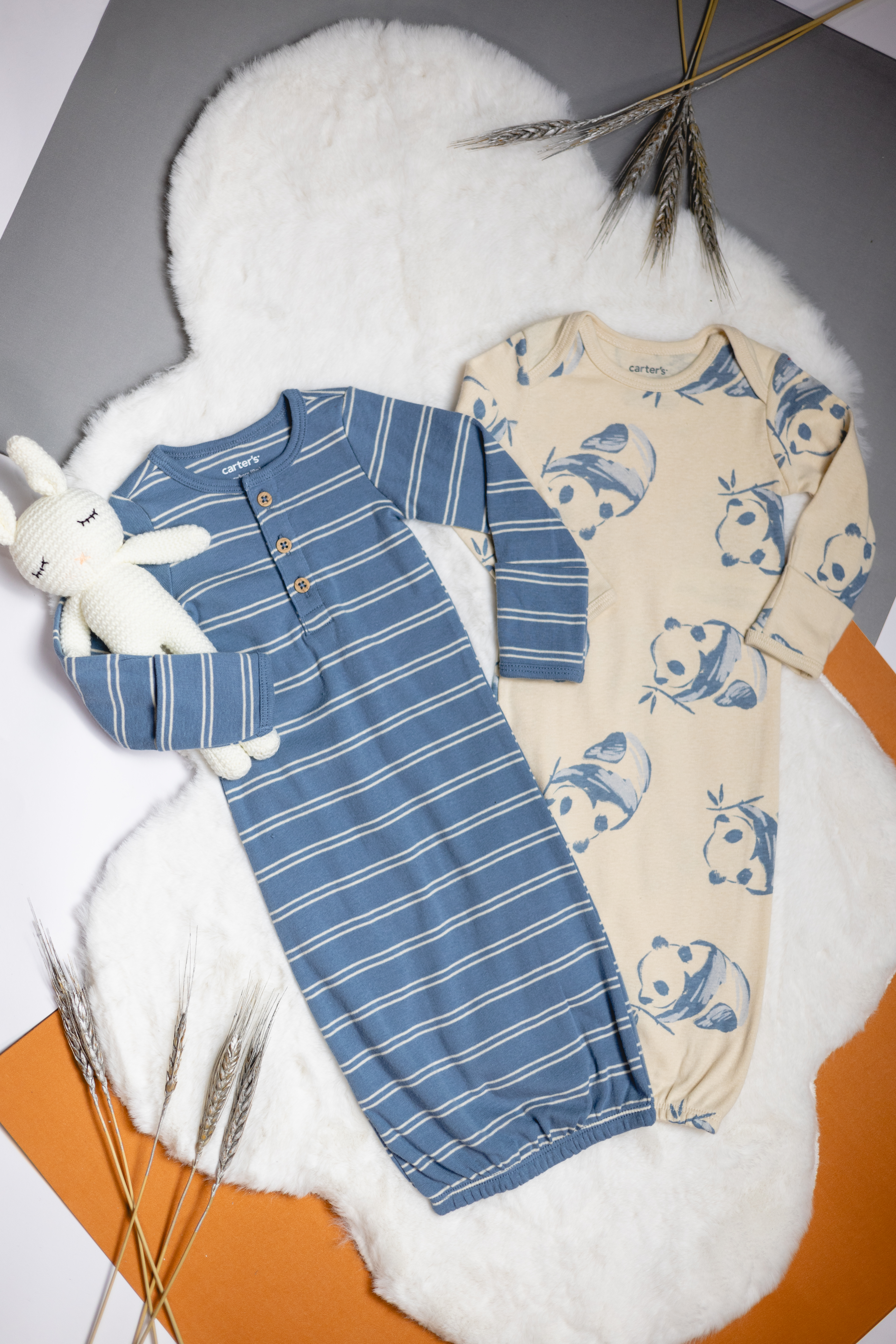 Set de 2 Batas de Dormir para Bebé