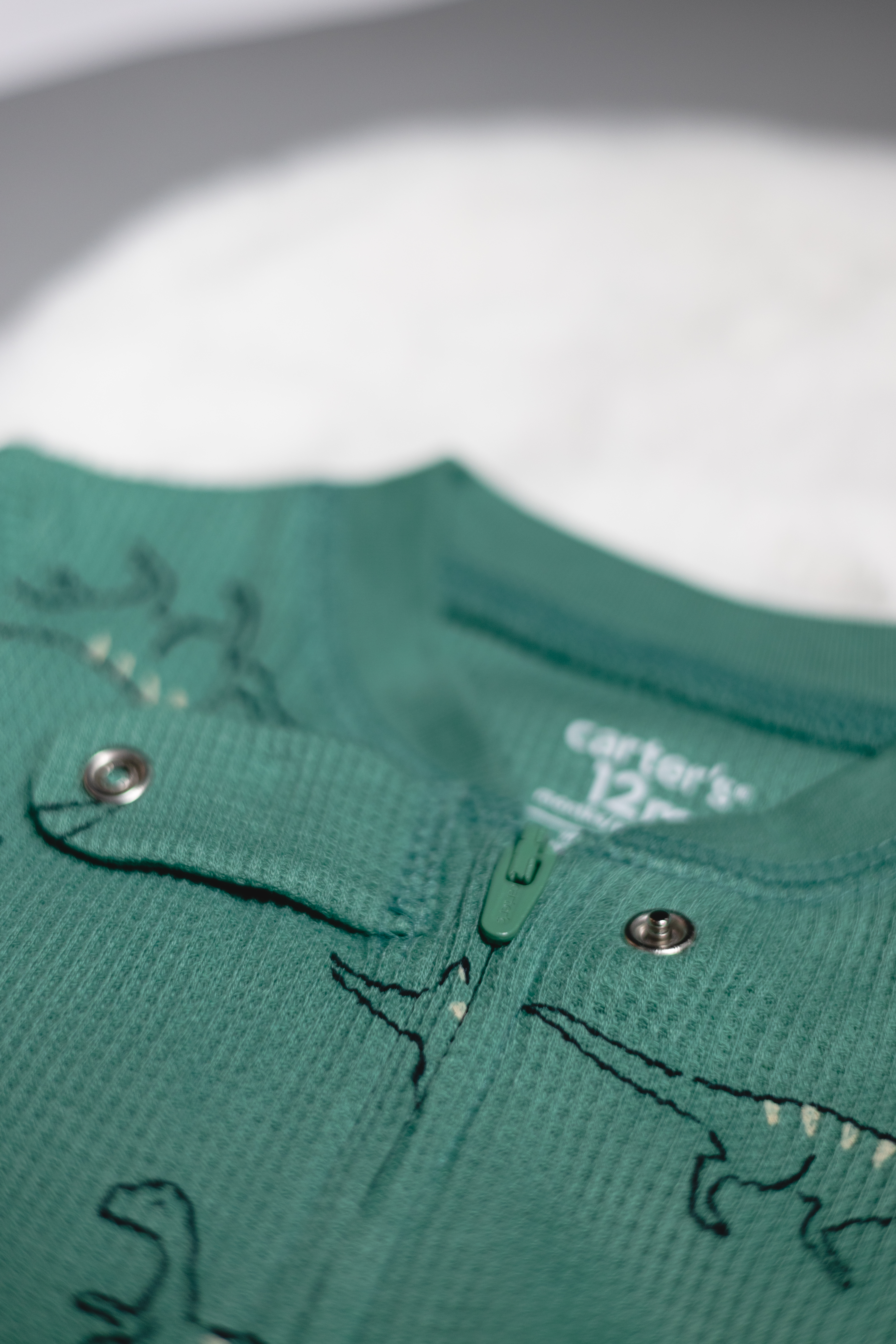 Pijama Waffle con Dinosaurios