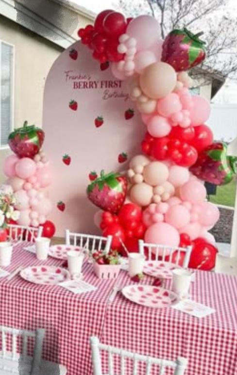 Single Balloon Arch Backdrop