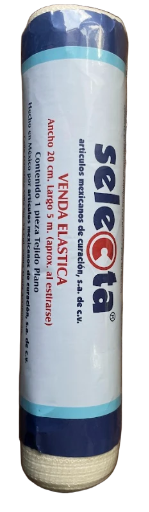 Venda Elástica Mca. Selecta - 20 cm x 5 m.