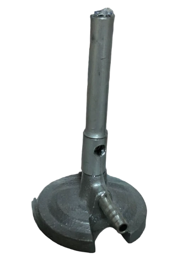 Mechero Bunsen con Base de Hierro - Conexión para Gas, Uso Laboratorio
