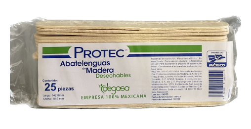 Abatelenguas de Madera PROTEC 