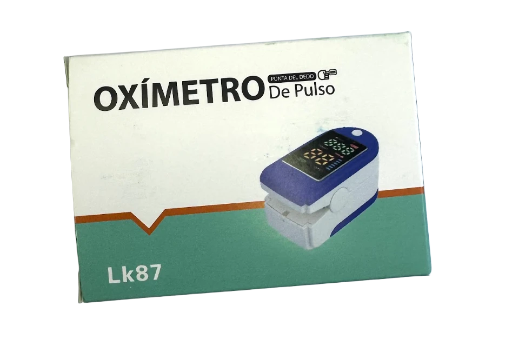 Oxímetro de Pulso Digital LK87 - Pantalla LED, Uso Clínico