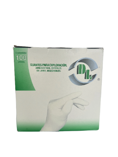 Guantes para exploración. Mca. DL. Esteril. 