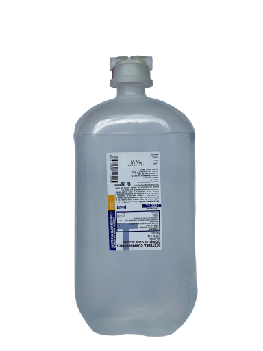 Solución Dextrosa/Cloruro de Sodio 0.9%-5%. Fresenius