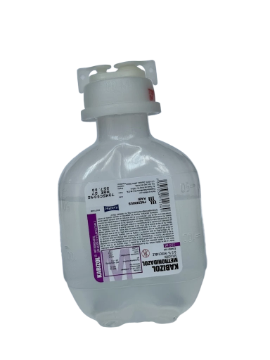 Kabizol Metronidazol 0.5%. Solución inyectable. Fresenius.