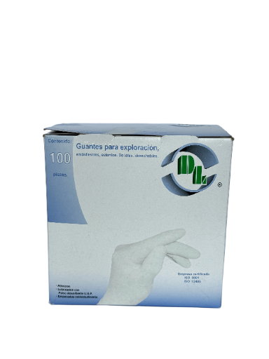 Guantes para exploración. Mca. DL. Esteril. 