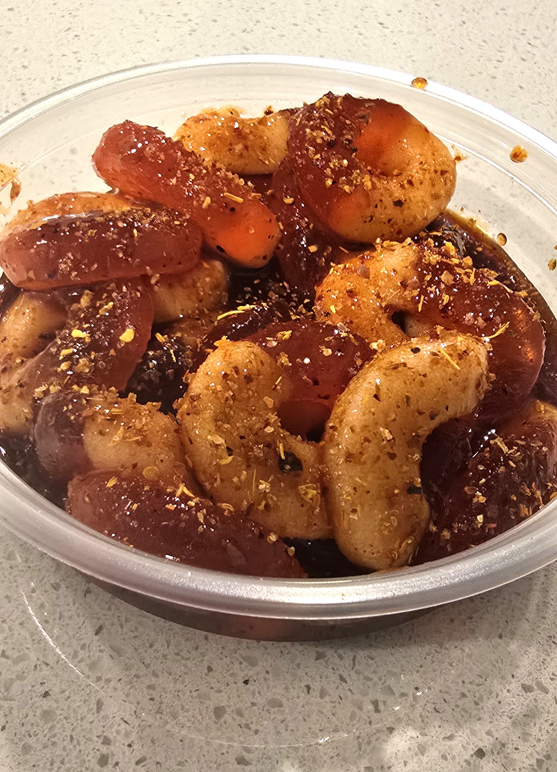 Chamoy Watermelon Rings