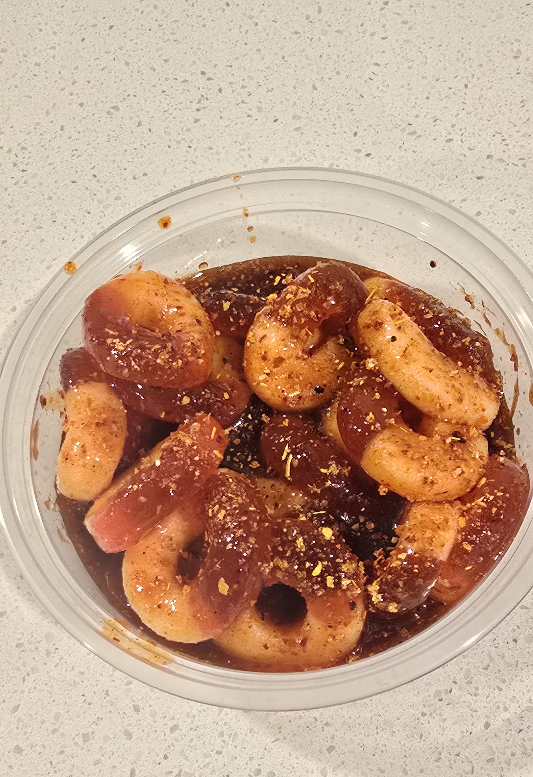 Chamoy Watermelon Rings