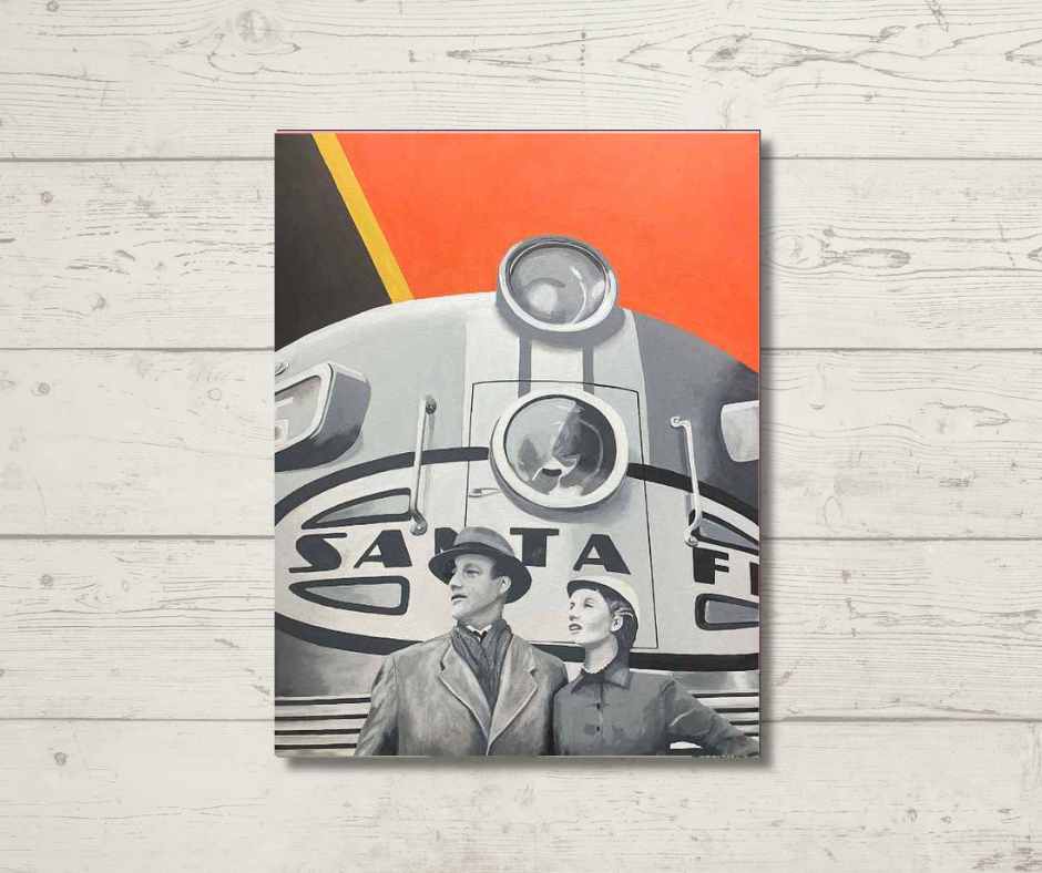 Train Travel Print