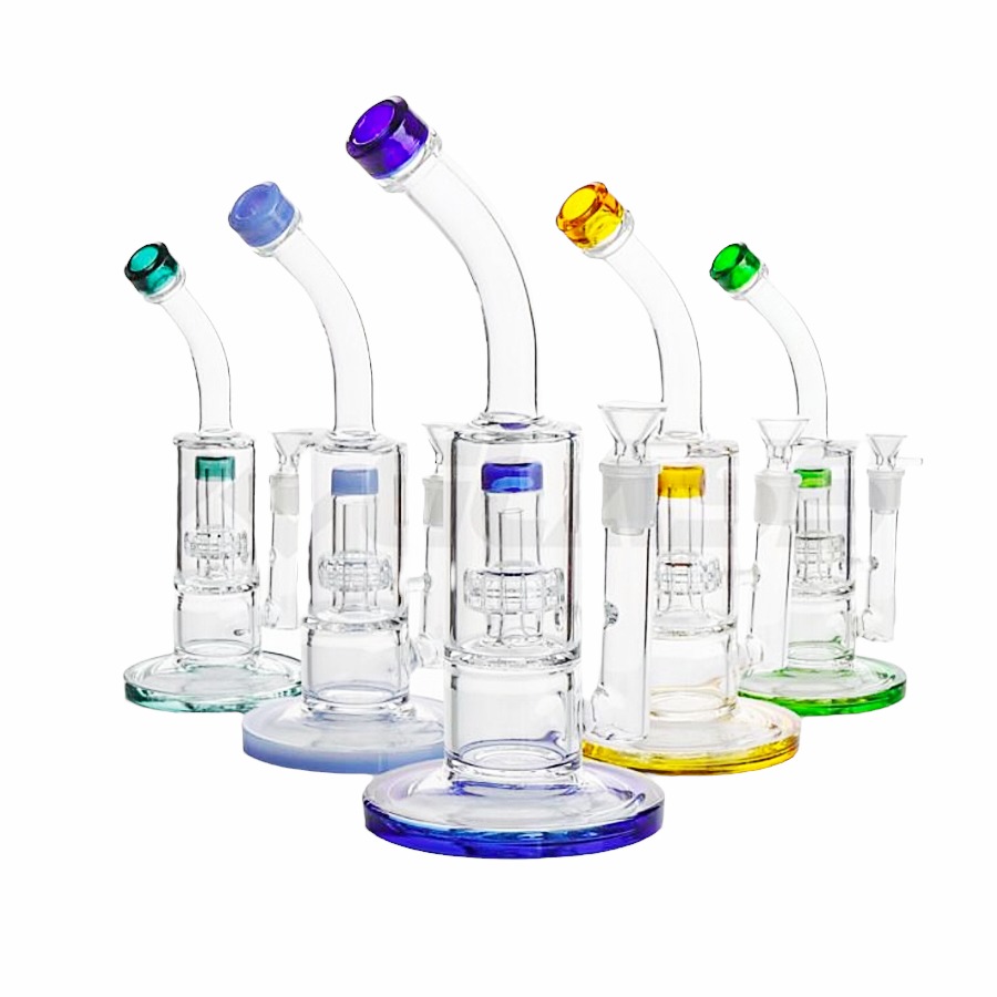 Bent neck Glass Water Pipe