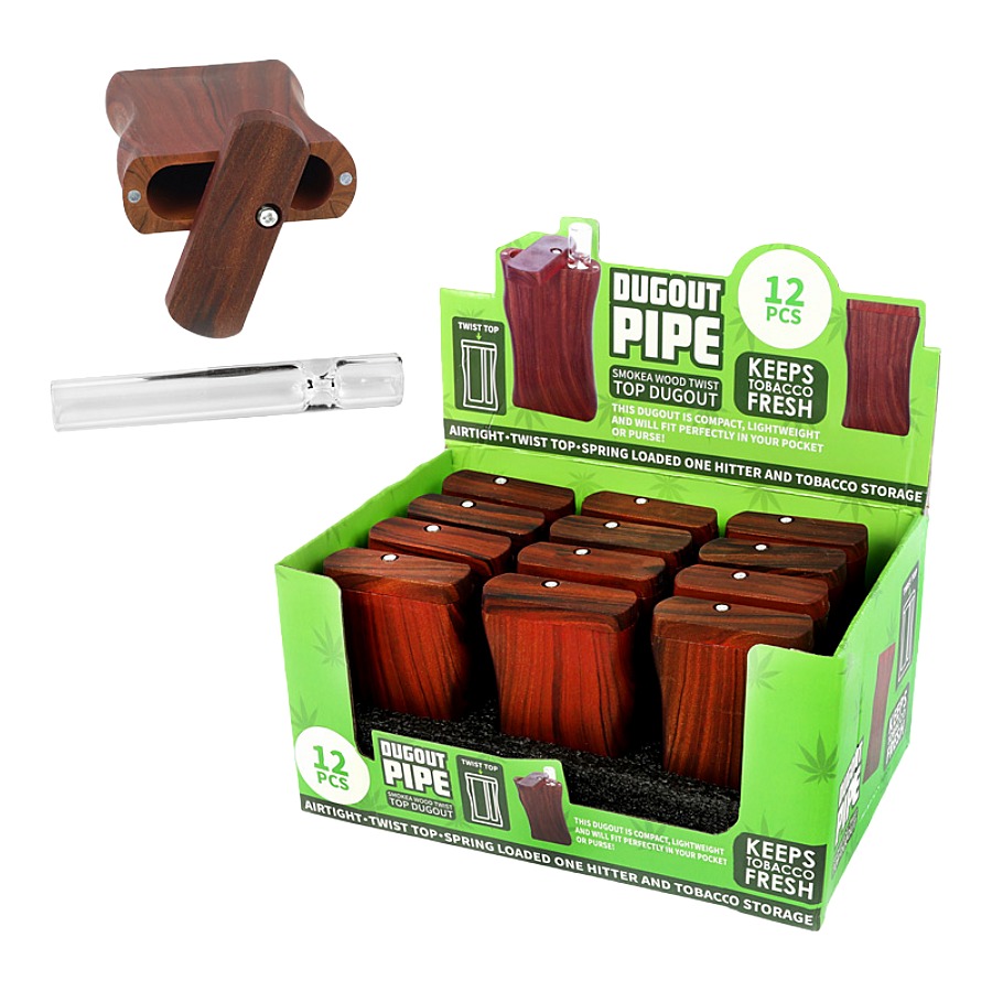 Wooden Dugout Pipe Set
