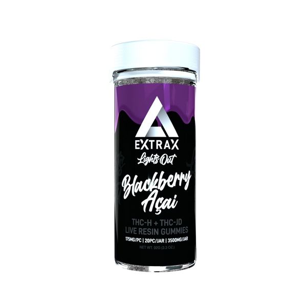 Blackberry Acai Live Resin Gummies