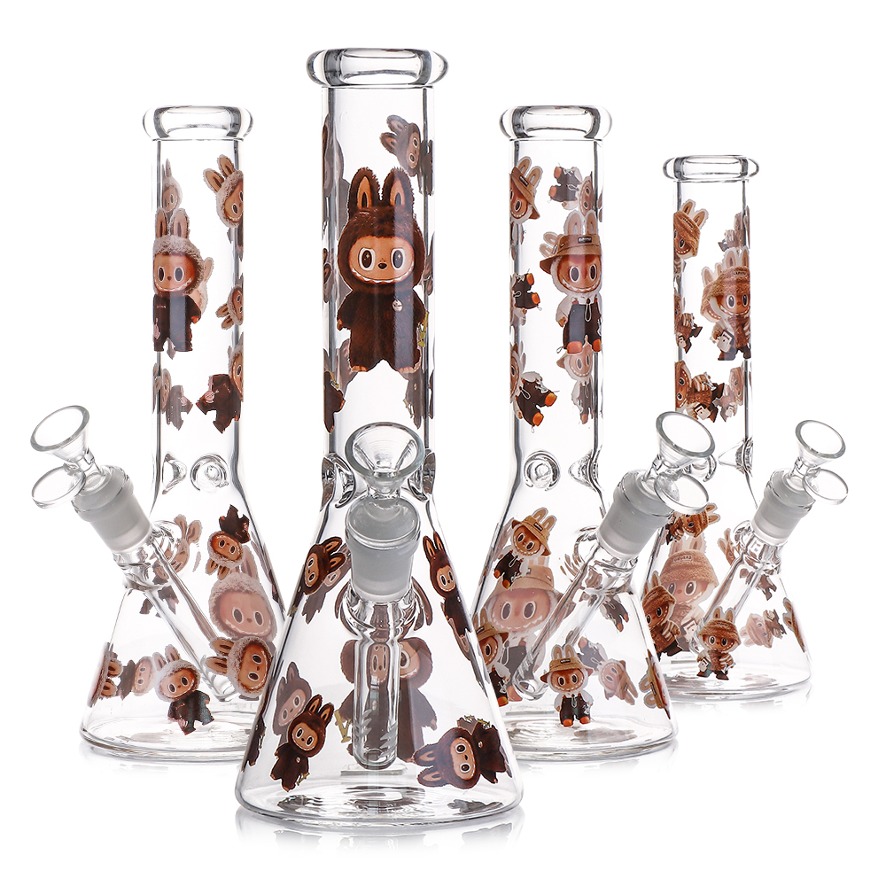 10" dLabubu Cartoon Character Glass Bong