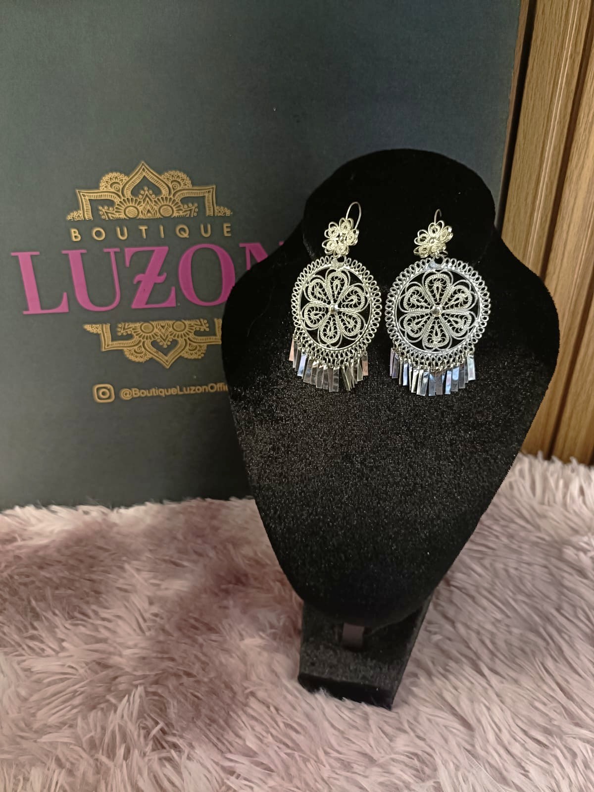 PENDIENTES FLOR 
