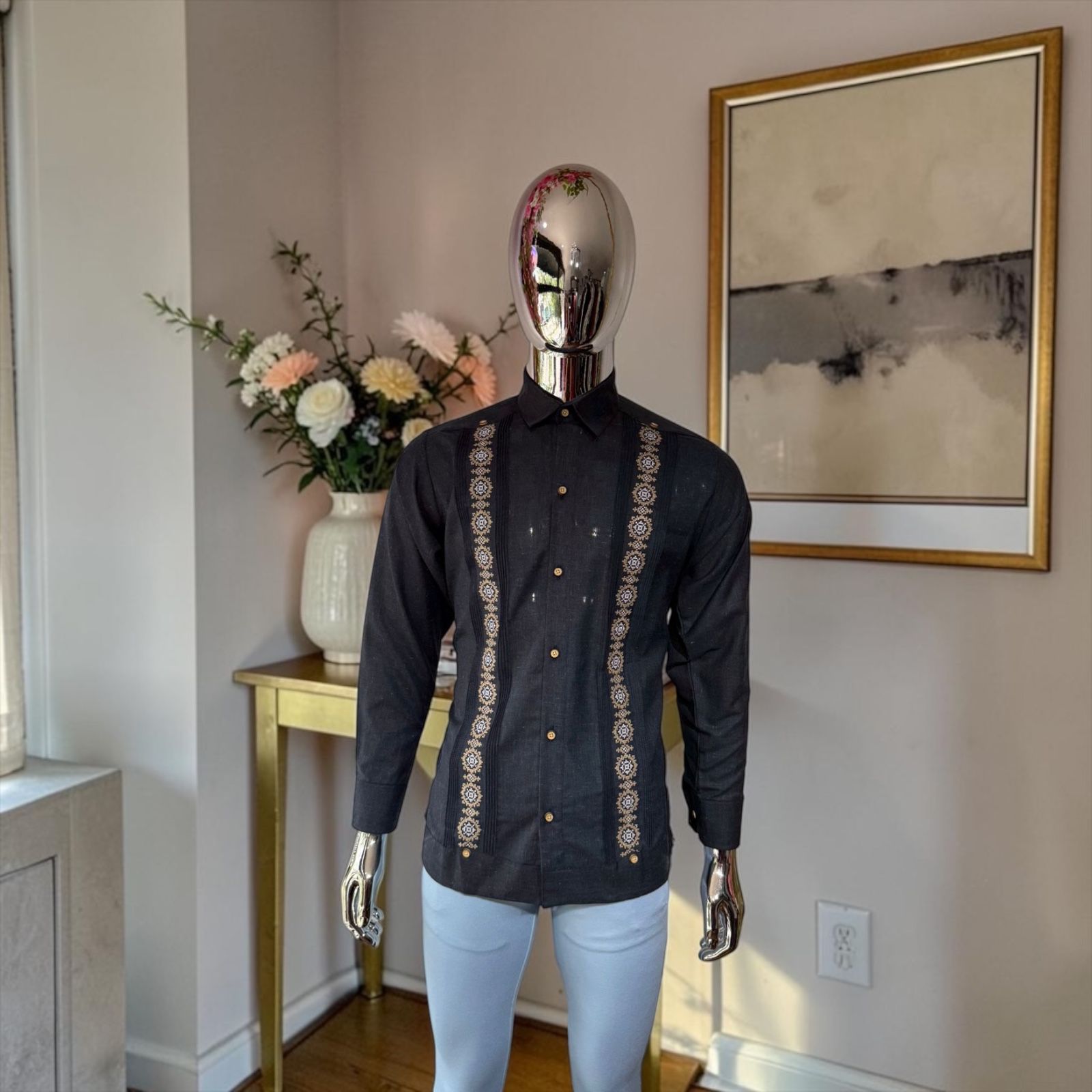 Guayaberas Yucatecas Talla 40 Manga Larga