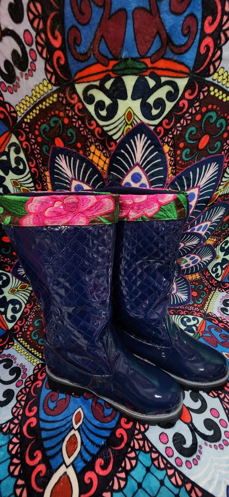 Botas Marino de Lluvia con Bordado