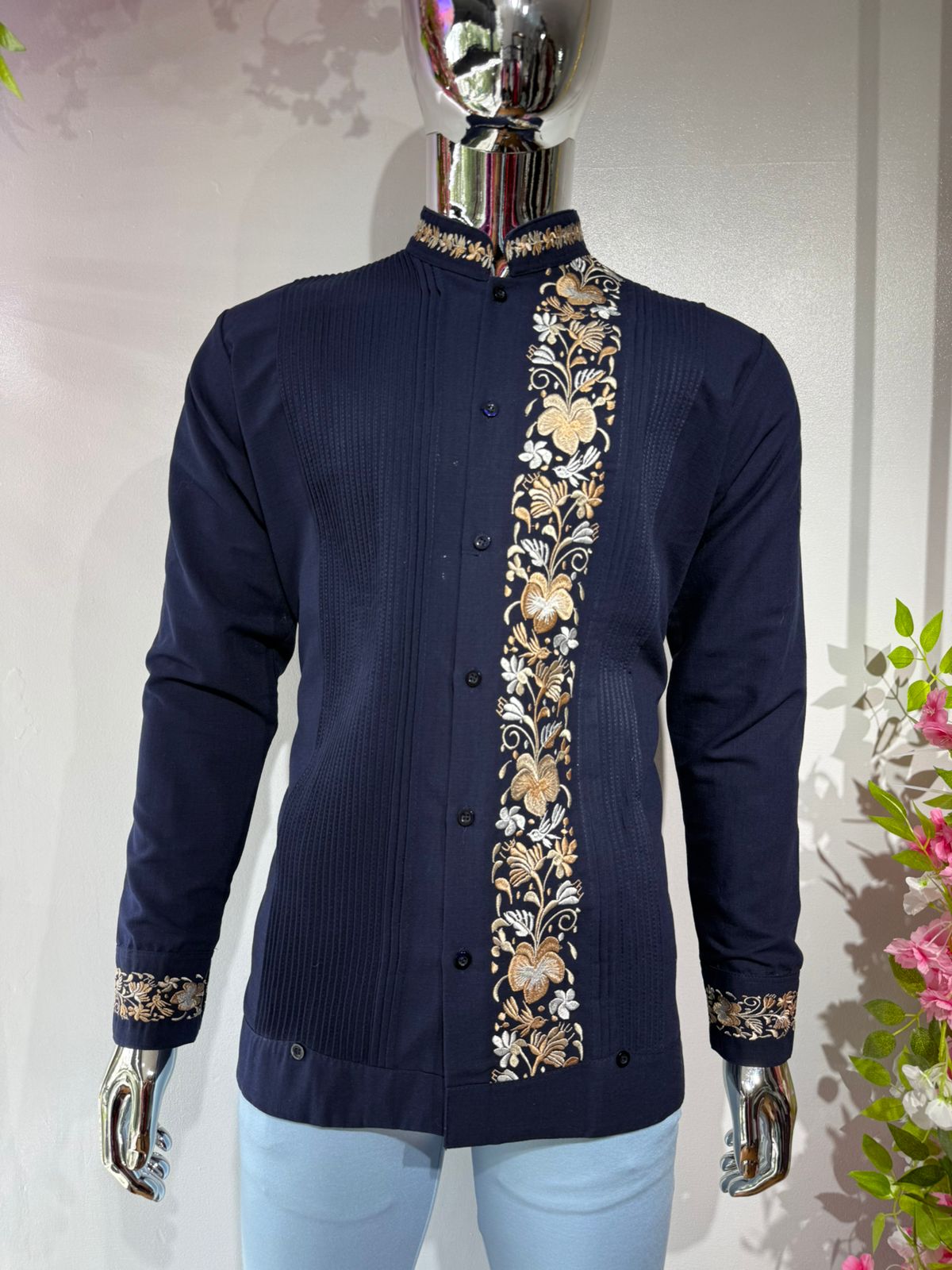 Guayaberas Yucatecas Talla 38 Manga Larga