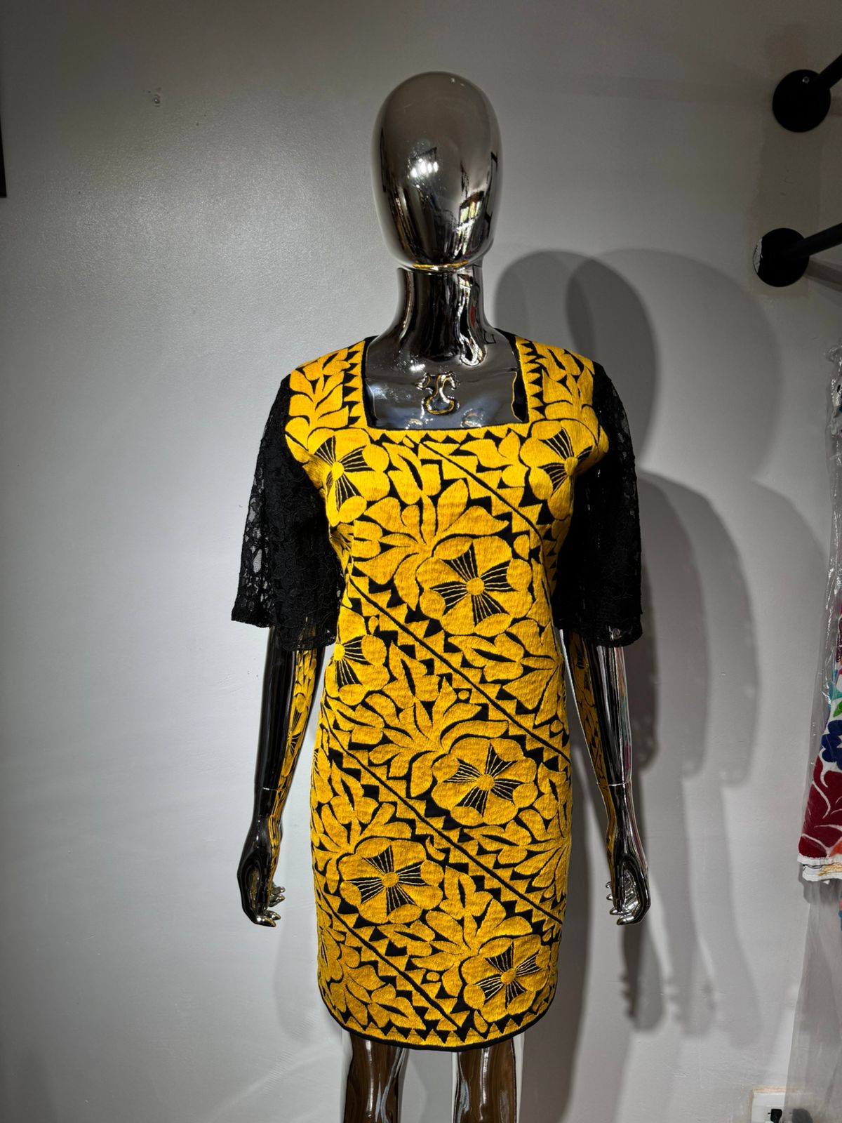 Vestido Mazateco Amarillo