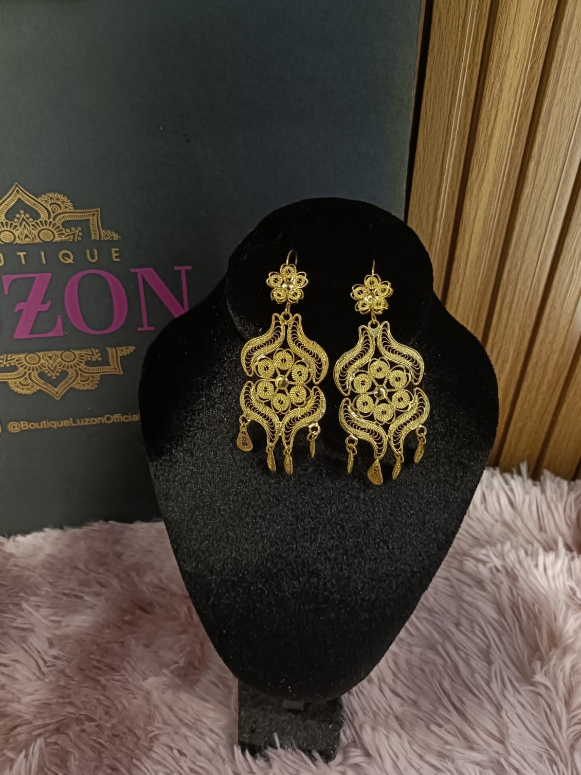 PENDIENTES CORAZÓN DE VIENA