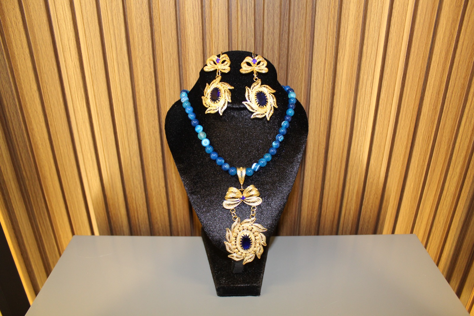 COORDINADO CORBATA AZUL