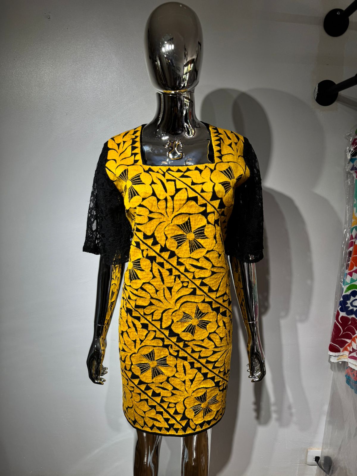 Vestido Mazateco Amarillo