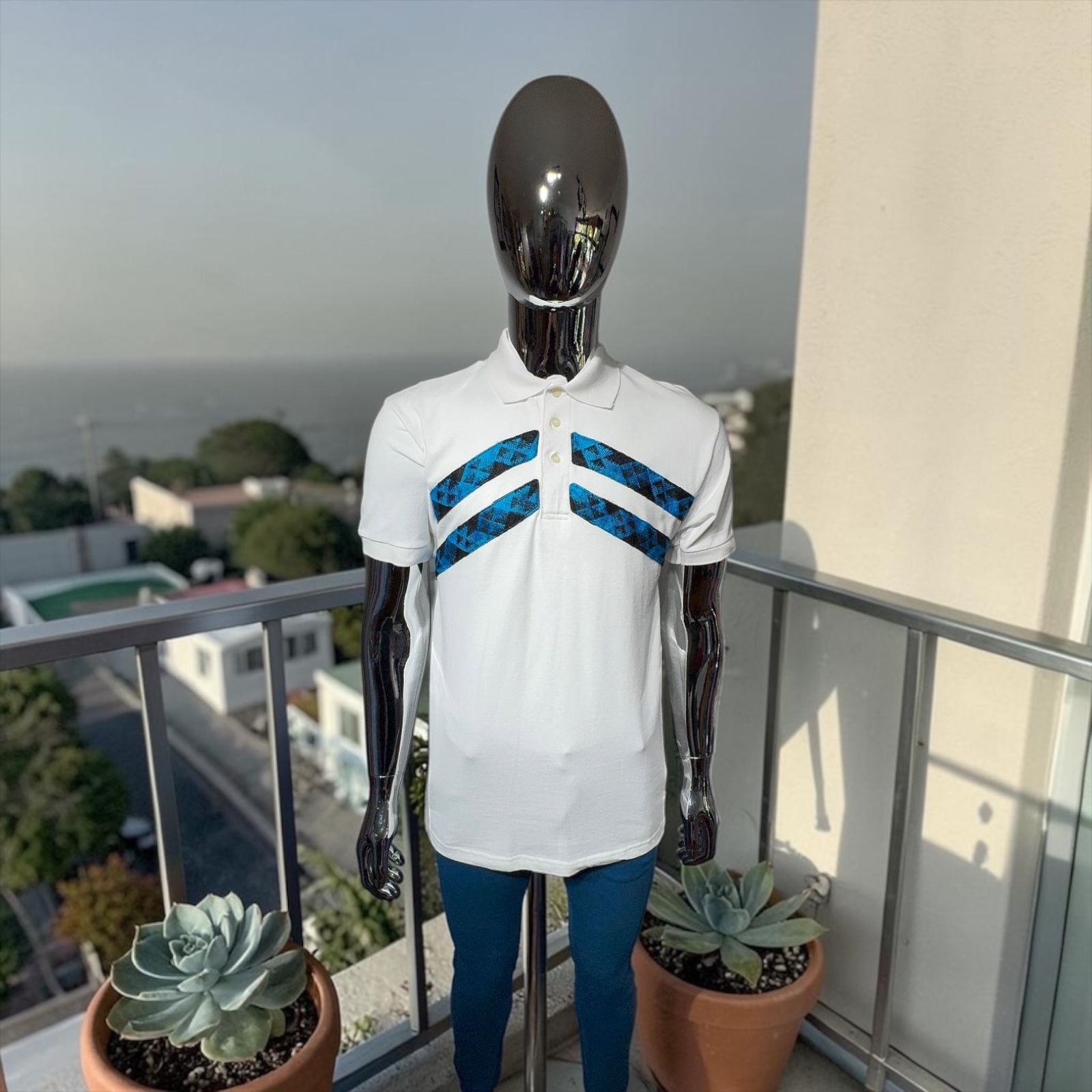 Playeras polo con Bordado Talla Mediana 