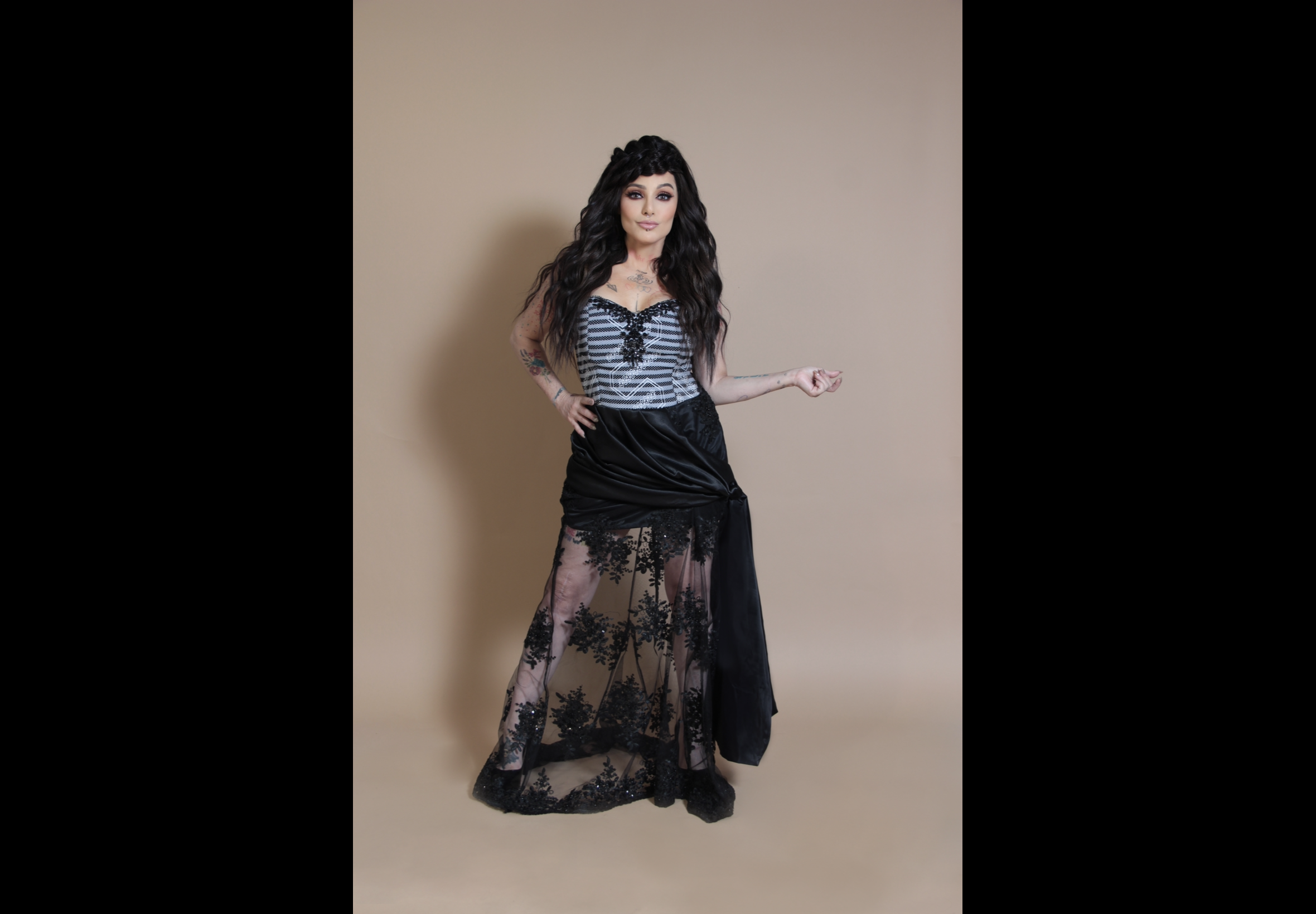 Vestido Chinanteco Elegante de Fiesta