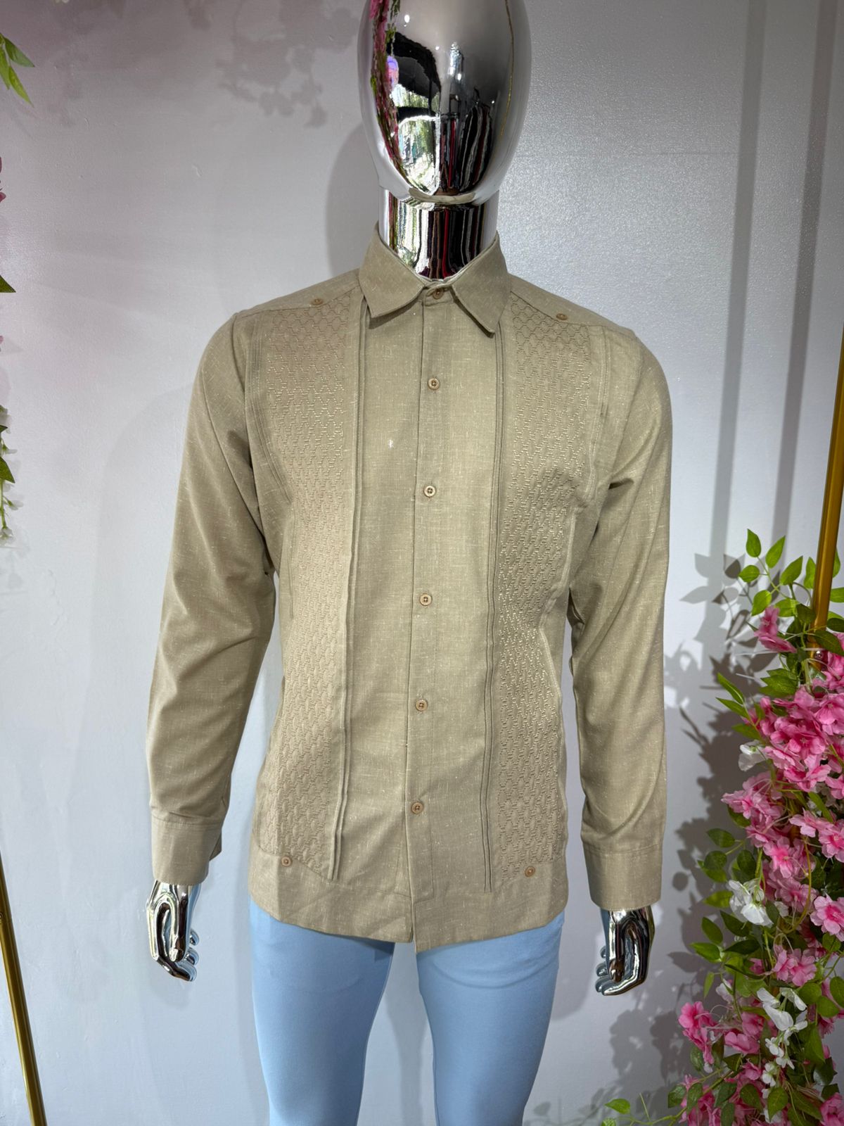 Guayaberas Yucatecas Talla 38 Manga Larga