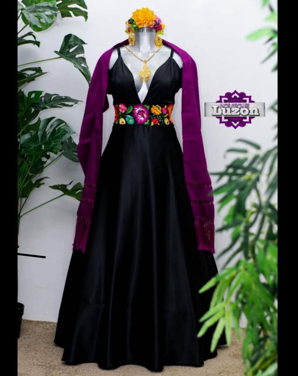 Vestido  Istmeño de Gala 
