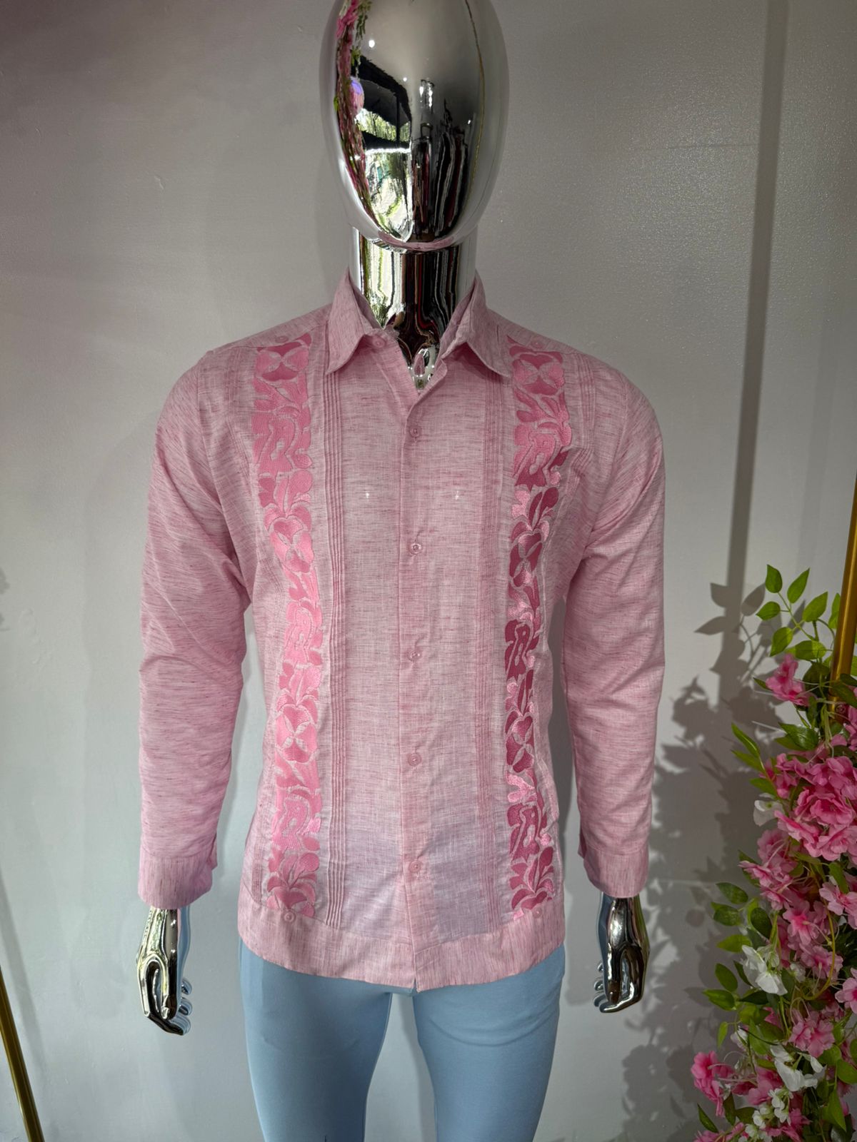 Guayaberas Yucatecas Talla 46 Manga Larga