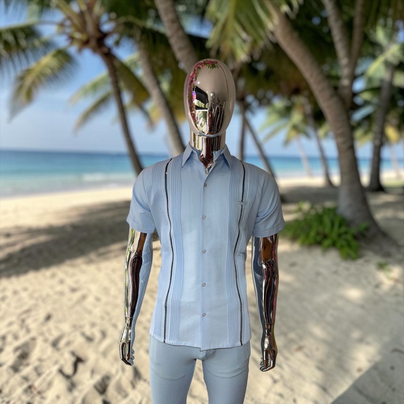 Guayaberas Yucatecas Talla 34 Manga Corta 