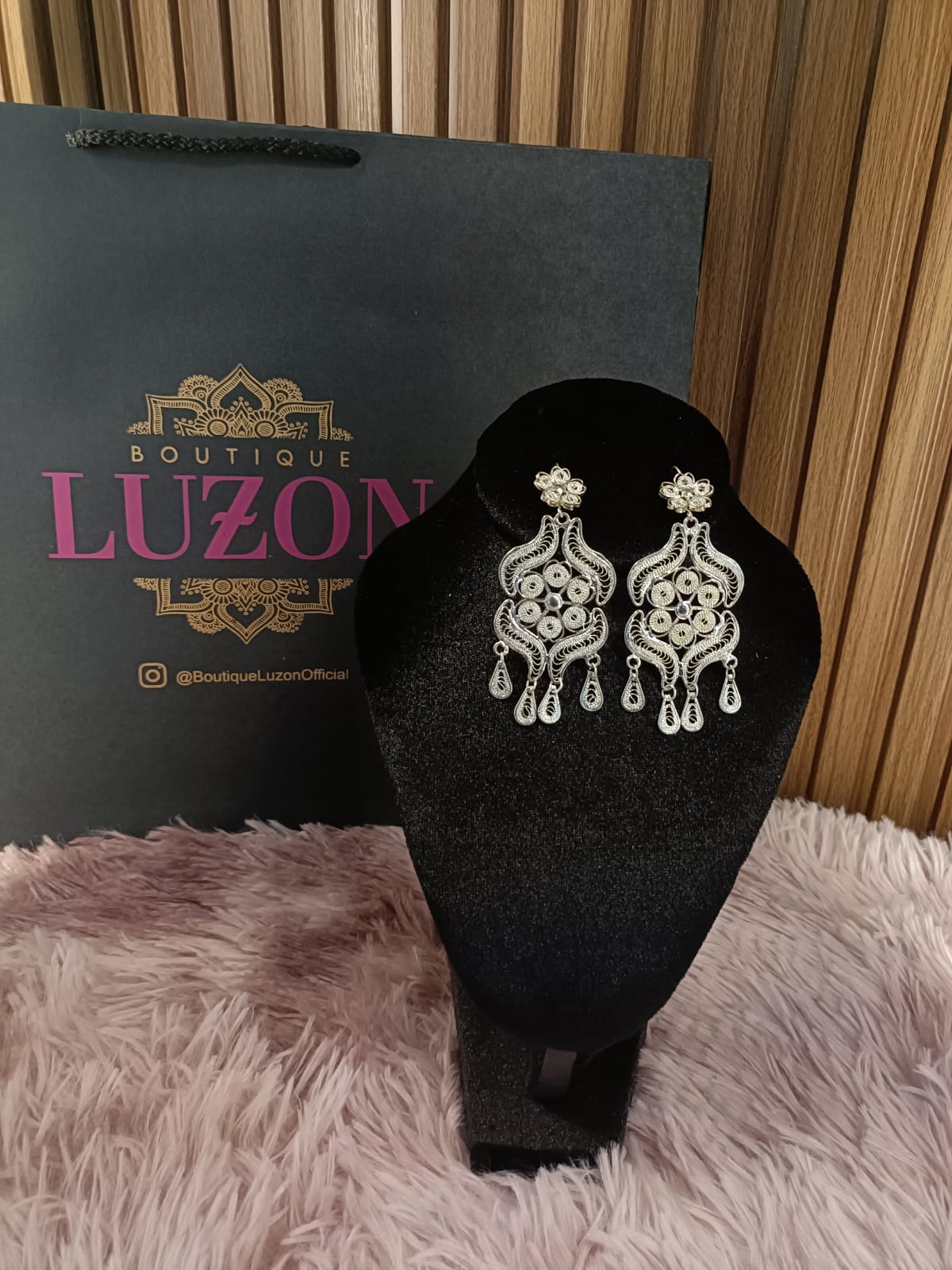 PENDIENTES CORAZÓN DE VIENA