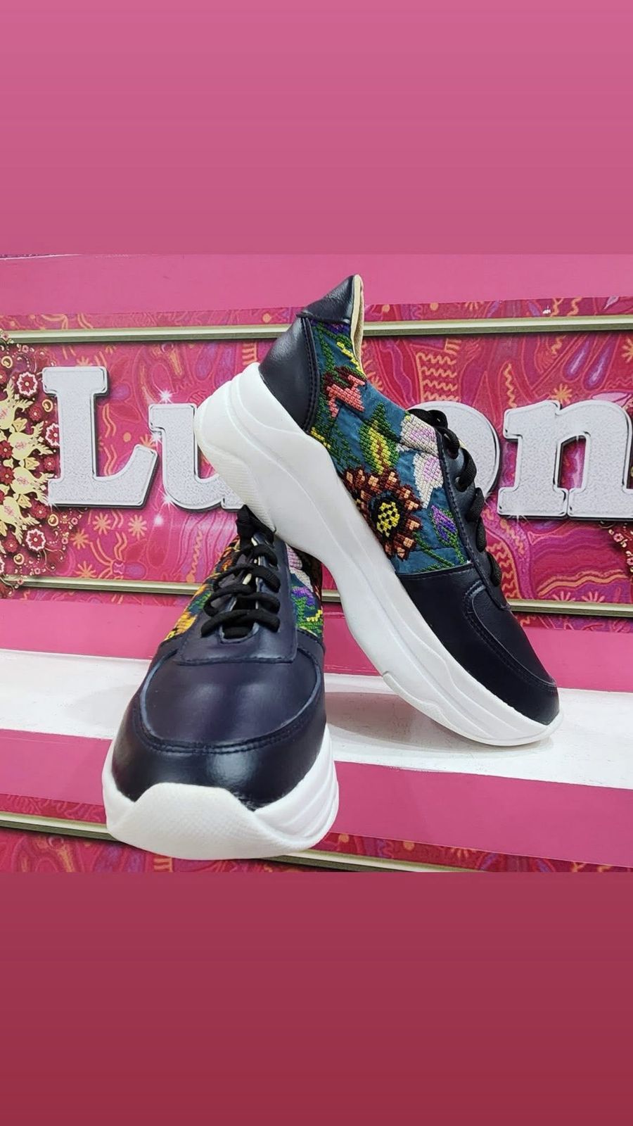 TENIS CON PLATAFORMA PIEZAS UNICAS - COLORES VARIOS