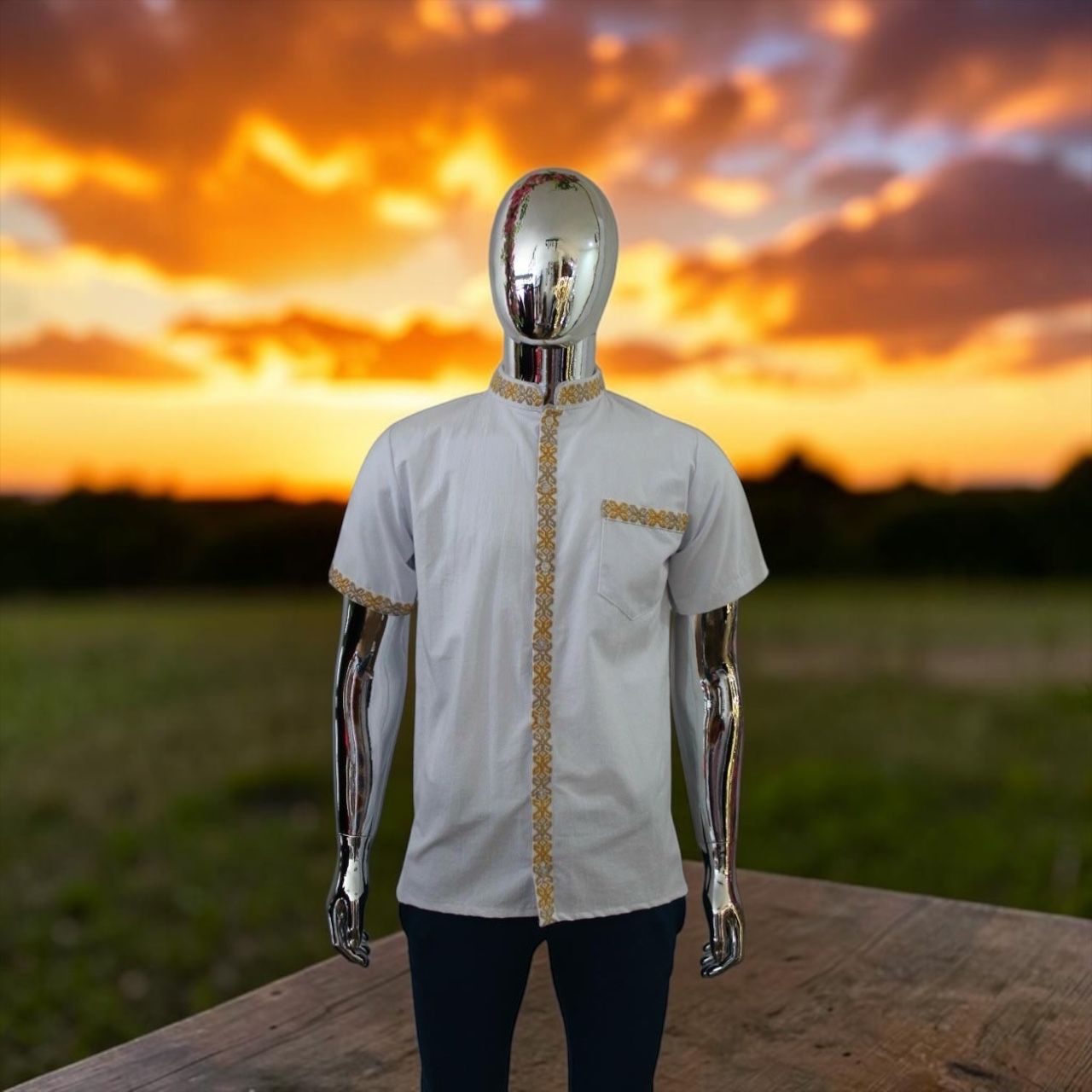 FILIPINA CHINANTECA MANGA CORTA