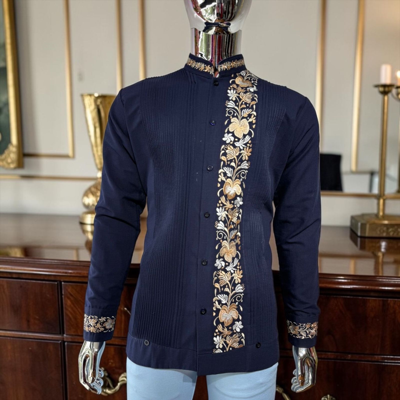 Guayaberas Yucatecas Talla 38 Manga Larga