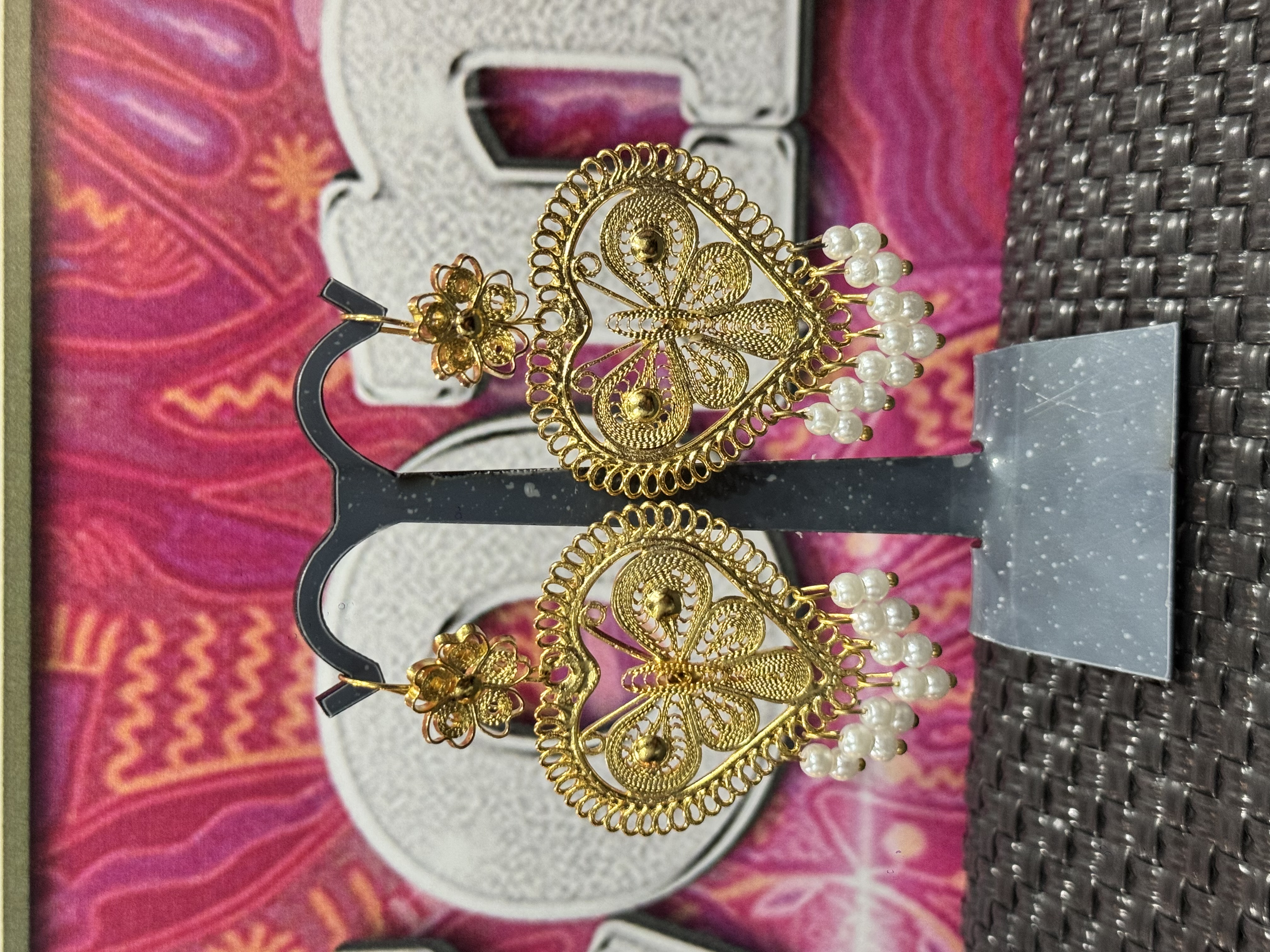 Pendientes Corazon en Filigrana 