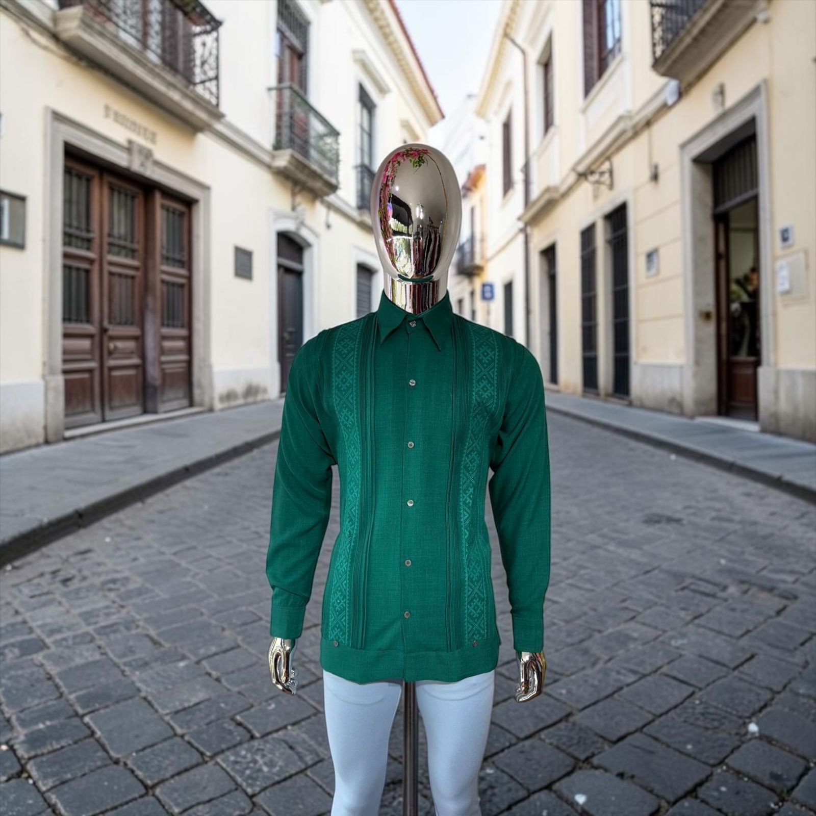 Guayaberas Yucatecas Talla 40 Manga Larga