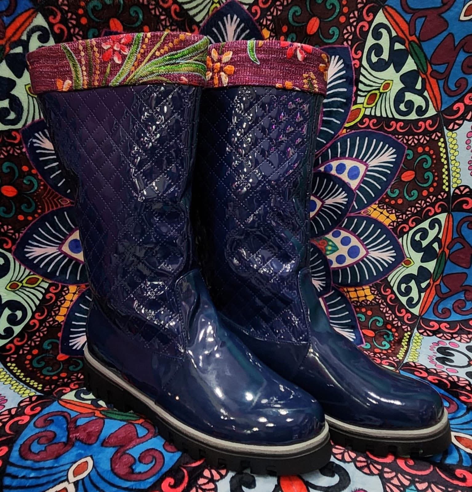 Botas Marino de Lluvia con Bordado