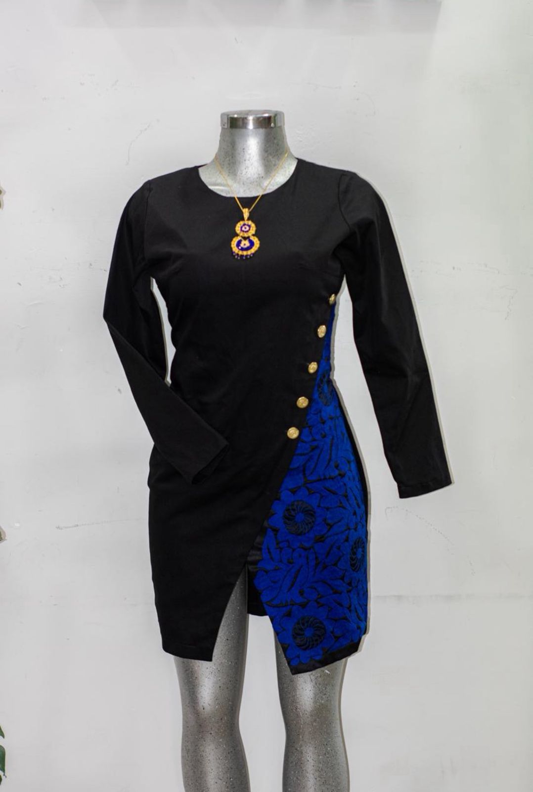 Vestido Mazateco de manga larga