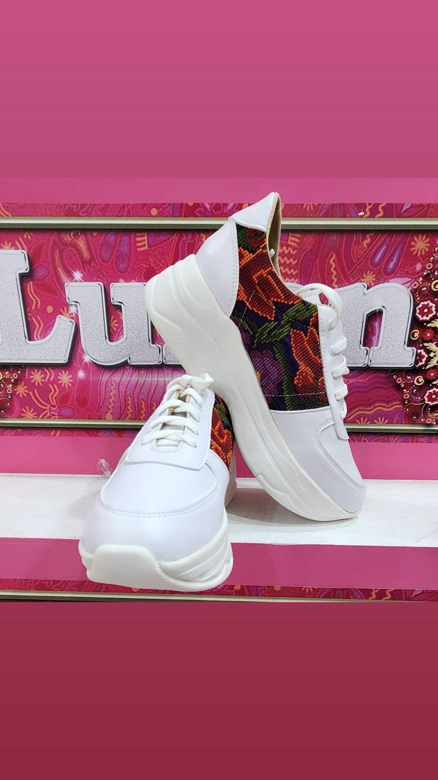 TENIS CON PLATAFORMA PIEZAS UNICAS - COLORES VARIOS