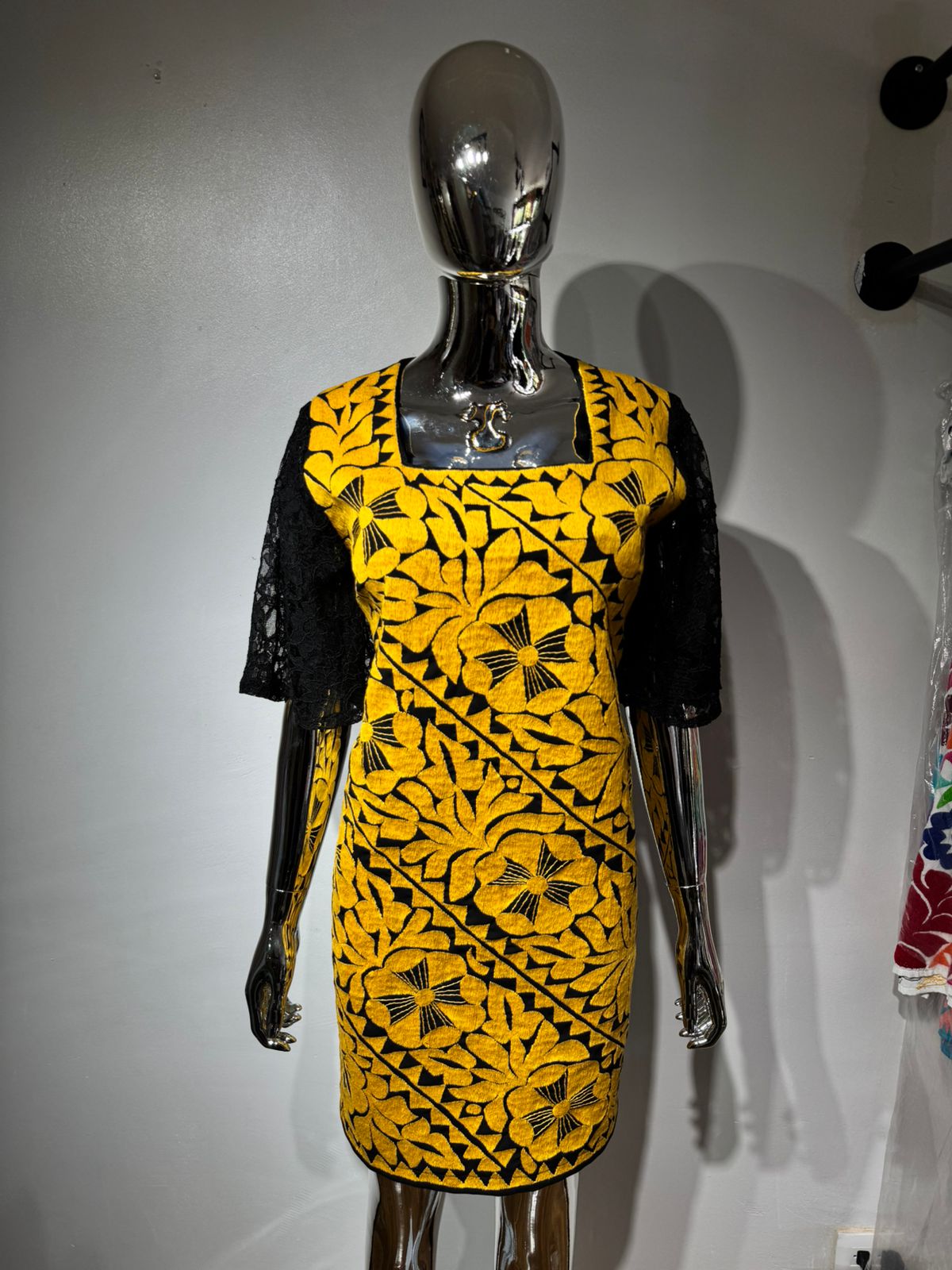 Vestido Mazateco Amarillo