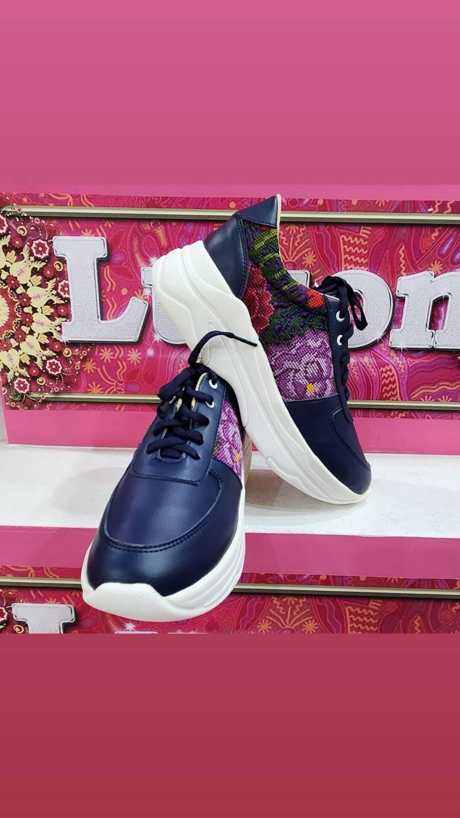 TENIS CON PLATAFORMA PIEZAS UNICAS - COLORES VARIOS