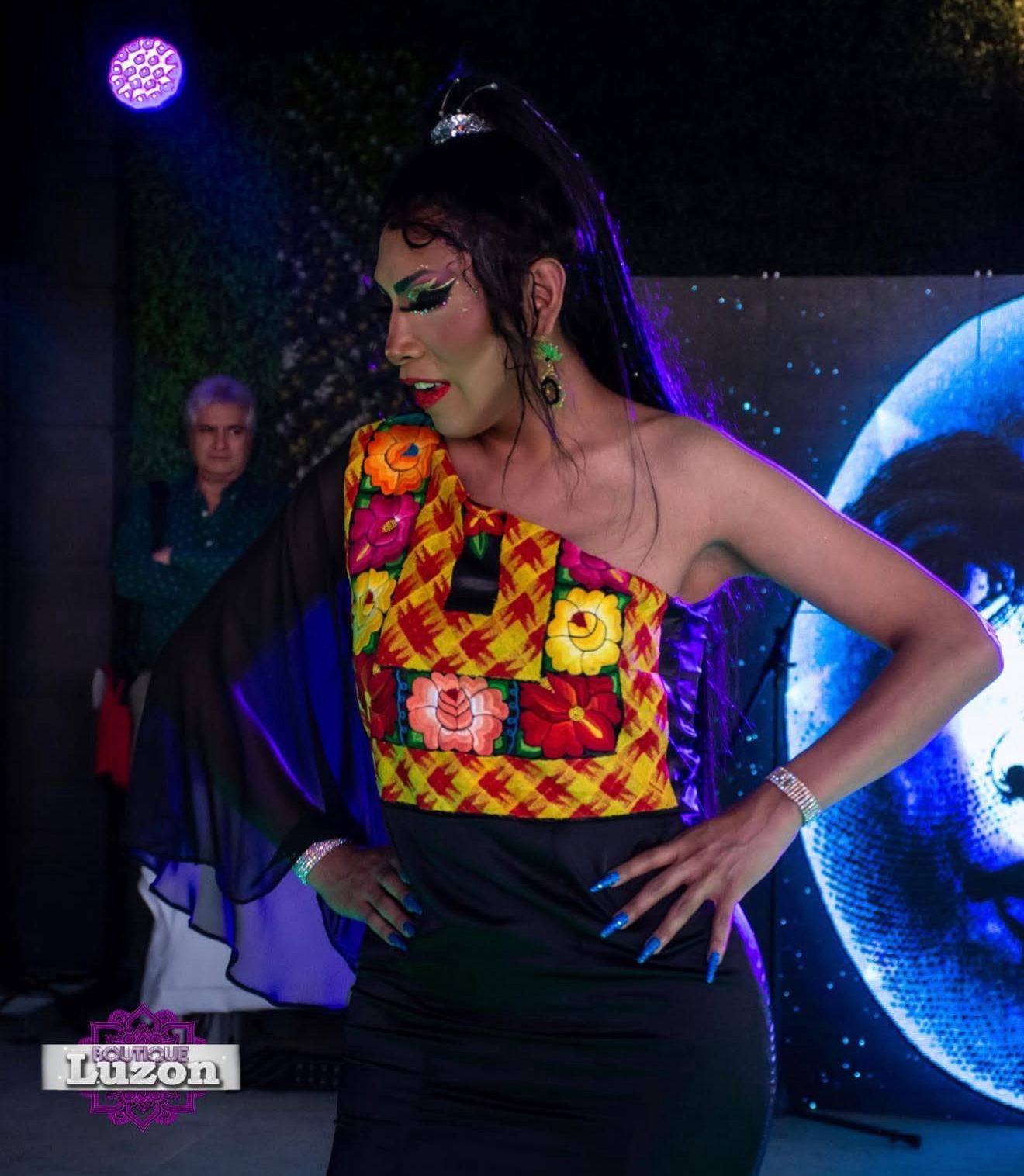 Vestido de gala Bordado Istmeño