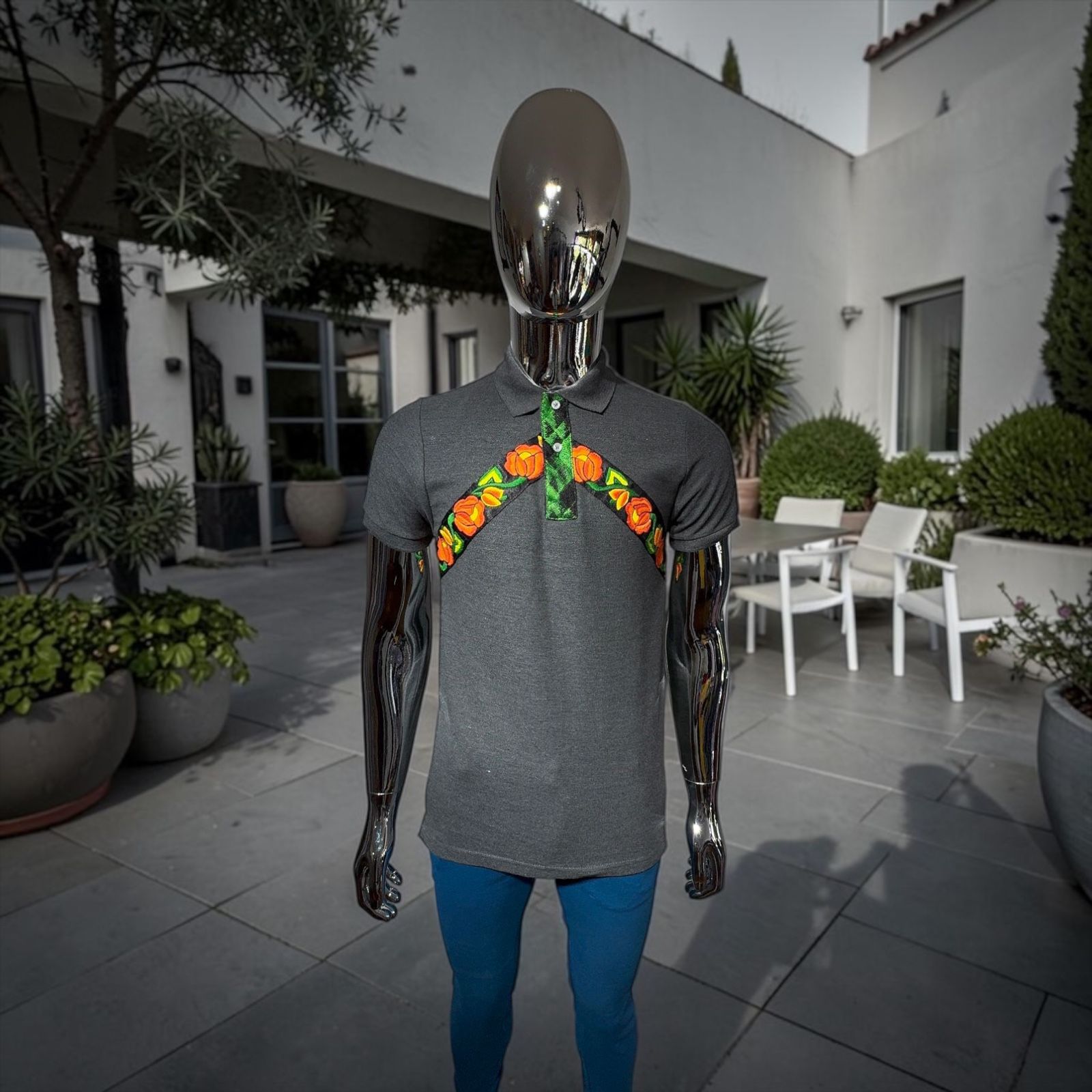 Playeras polo con Bordado Talla Mediana 