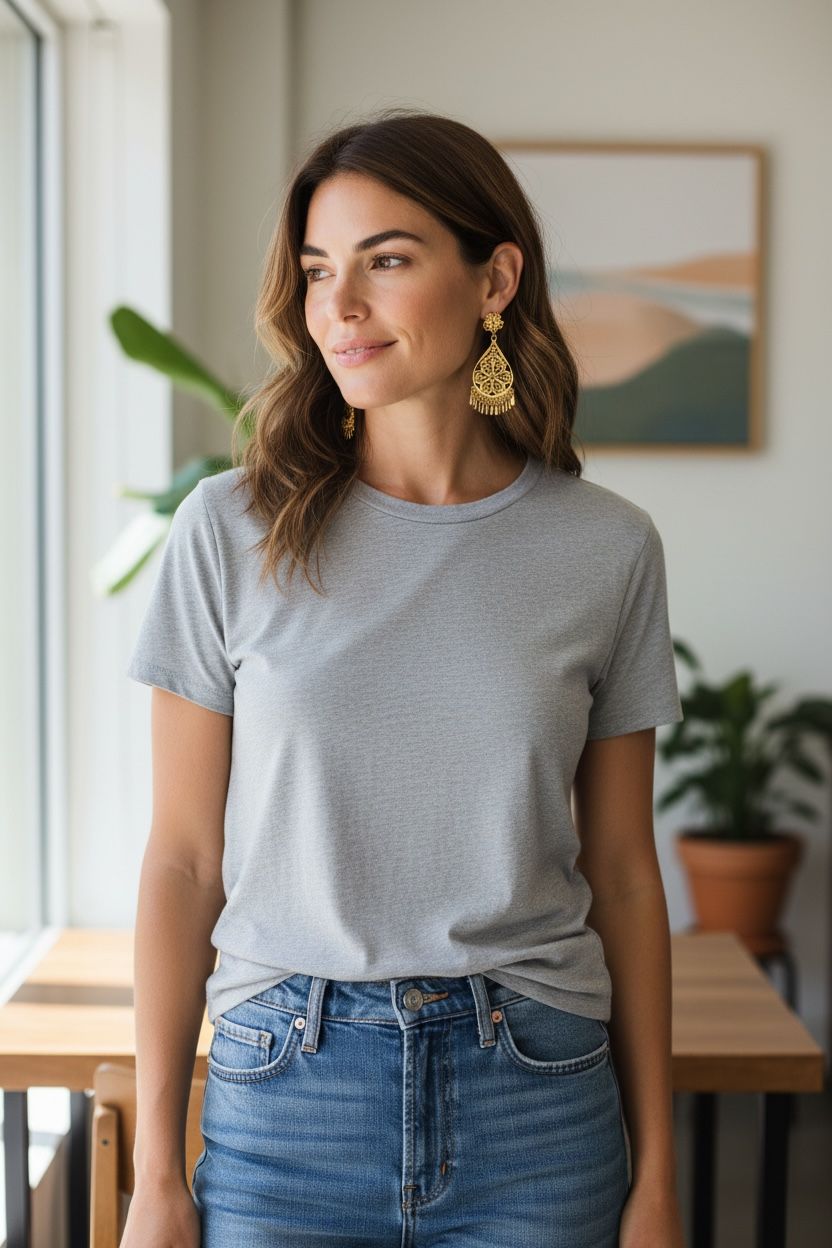 PENDIENTES GOTA MARGARITA