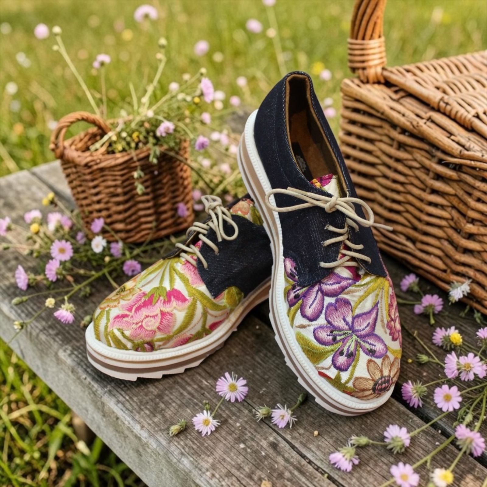 Bostonianos Mezclilla