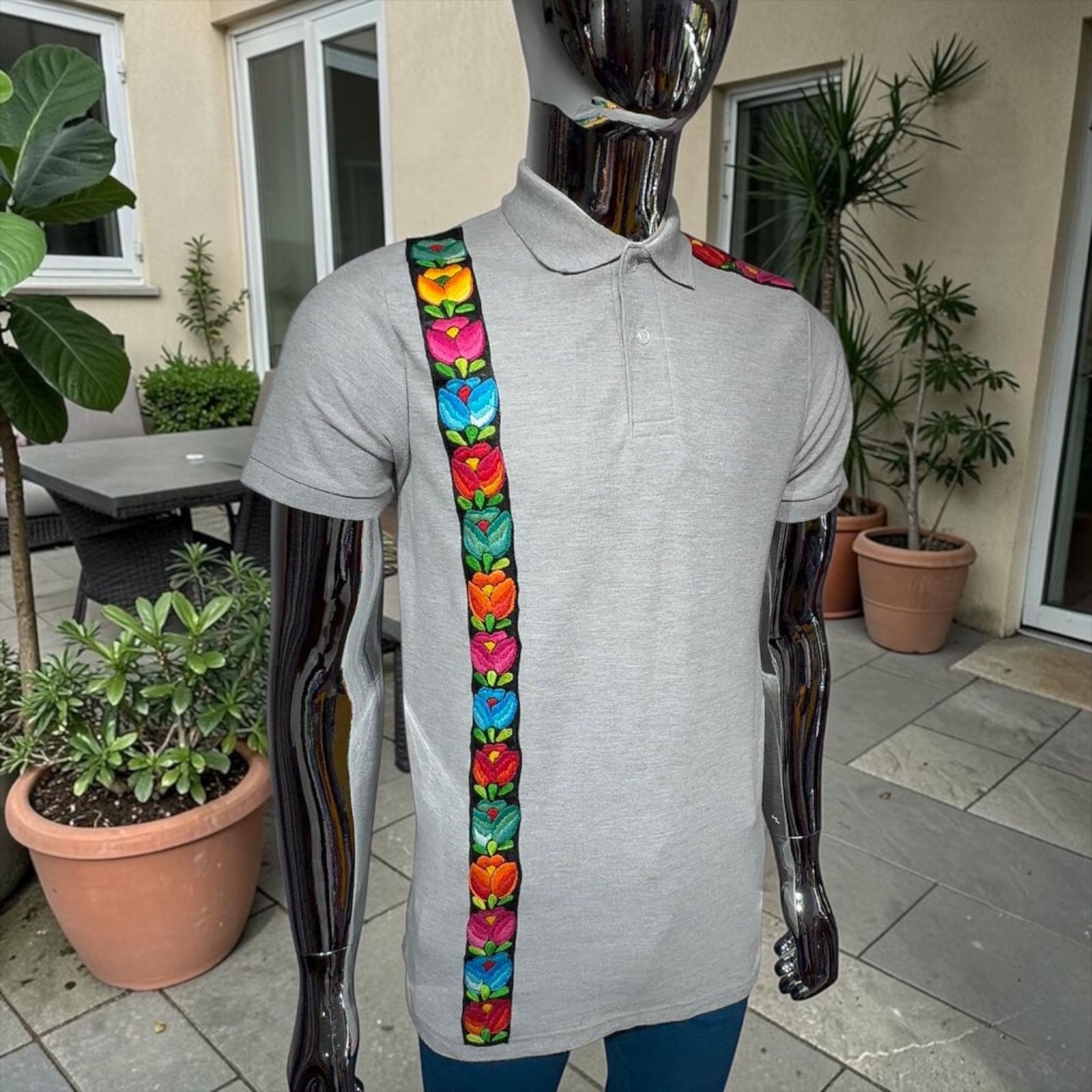 Playeras polo con Bordado Talla Mediana 