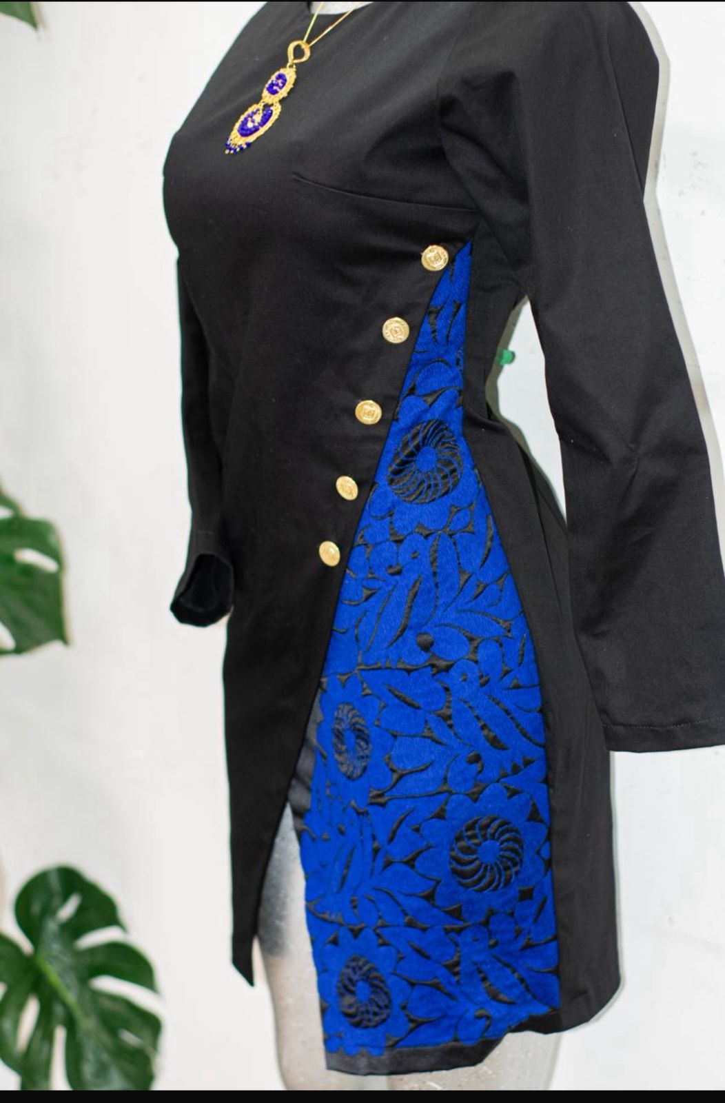 Vestido Mazateco de manga larga